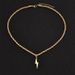 hip-hop Style Niche Design Sense Twist Chain Stainless Steel Lightning Pendant Men's Accessories_ipsvogv.com