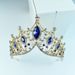 European and American new bridal crown princess crystal birthday crown alloy diamond bridal tiara wedding dress accessories_ipsvogv.com