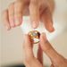 Enamel Treasure Batro Home Spanish Women's S Silver Tri Color Glass Open End Ring_ipsvogv.com