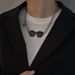 Sunglasses Necklace, Niche Punk Design, Star Like Instagram Splicing, Titanium Steel, Men's Women's Trendy Hip-hop_ipsvogv.com