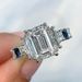 Cao Shi's Shining Zircon Ring for Women's Ins Fashion Princess Cutting Zircon Ring for Women_ipsvogv.com