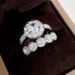 fashion engagement ring electroplated micro inlaid zircon ring super flash women's ring_ipsvogv.com
