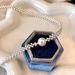 S Pure French Lace Grid Silver Bead Necklace For Women Fashion Niche Design Multi-layer Stacked Pearl Choker_ipsvogv.com