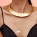 Wind Street Punk Internet Celebrity Collar Stainless Steel Trendy Exaggerated Opening Accessories_ipsvogv.com