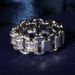 Cao Shi's New Fashionable And Luxurious Large Row Zirconia Diamond Copper Jewelry Ring For Female Couples_ipsvogv.com