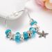 Hot selling marine jewelry blue crystal star pendant bracelet DIY handmade jewelry_ipsvogv.com
