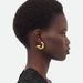 Unisex High End Irregular Earrings Real Gold Earrings Glossy Metal Earrings Light Luxury Style Twist Earrings_ipsvogv.com