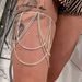 Rhinestone multi layer leg chain Fashion street shooting new personality nightclub style beautiful leg body chain ins same style_ipsvogv.com