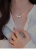 Great Looking Shi Family Baby Pearl Gradient Collarbone Chain, Broken Silver Necklace, Women's Niche, Light Luxury,_ipsvogv.com