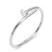 New Hot Selg Four Leaf Clover Titanium Steel Niche All Match Light Peach Heart Nail Bracelet_ipsvogv.com