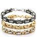 Trendy Korean Style Hip-Hop Punk Personality Titanium Men's Thick Bracelet Popular Fashion Jewelry Boutique Stainless_ipsvogv.com