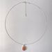 Natural White Moonstone Necklace, Women's Oval Pendant Ins, Niche, Simple, High-end Feeling, Collarbone Chain, Silver_ipsvogv.com