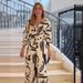 Women's Clothing commuting leisure color loose wide leg pants suit_ipsvogv.com