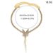 Fashion Super Flash Butterfly Collarbone Chain Korean Retro Full Diamond Fringed Neck Chain Women's Neck Jewelry Necklace_ipsvogv.com