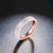 Light Luxury Titanium Steel For Women's Korean Version Niche Non Fading Frosted Ring Bracelet_ipsvogv.com