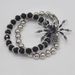 Sweet Cool Spider Bead Double Layer Diamond Set Bracelet, Spicy Punk, High End Luxury, Small And Exquisite, Minimalist_ipsvogv.com