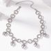 Qingdao Daiwei Jewelry 1 Simple Silver Heart Shaped Decorative Necklace Collar For Women_ipsvogv.com