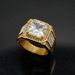 316 stainless steel gold plated full diamond luxury inlaid 3A zircon hip hop men's ring_ipsvogv.com