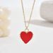 Fashion OL Love Necklace For Women, Personality Devil Eye Oil Drop Design, Niche Clavicle Chain, High Grade Necklace_ipsvogv.com