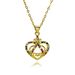 New Mother's Day Jewelry Creative Zircon MOM Heart Shaped Letter Pendant Necklace Versatile Clavicle Chain_ipsvogv.com