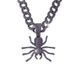 Personalized Three-dimensional Purple Rhinestone Spider Pendant Halloween Dark Series Trendy Accessory_ipsvogv.com