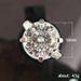 Cao Shi's Live Broadcast Korean Version Of The Light Luxury Fashion Four Claw Flower Bud Simulation Diamond Engagement_ipsvogv.com