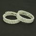 Korean version of fashionable versatile personalized diamond inlaid pearl three-layer spiral wide bracelet and bracelet,_ipsvogv.com