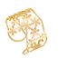 2-Piece Fashion Simple Hollow Flower Bracelet Ring Jewelry Set For Women_ipsvogv.com
