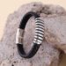 Wind Men's Stainless Steel Trendy Fashion Multicolor Woven Bracelet_ipsvogv.com