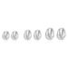 Women’s Jewelry Set Fashion Minimalist Copper Plated Real Gold Round Wide Earrings Earrings Geometric Small Smooth Earrings_ipsvogv.com