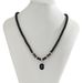 cross-border Tiger Stone Beaded Necklace Men's Hip-hop Niche High-end Sense Simple Personality Men's Collarbone Chain Accessories_ipsvogv.com
