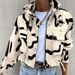 Women's Clothing autumn and winter new motorcycle jacket coat short tops _ipsvogv.com