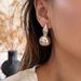 Unisex Spring And Summer INS Retro Gold Plated Titanium Steel Polished Gourd Gold And Silver Earrings_ipsvogv.com