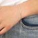 Simple And Extendable Water Diamond Claw Chain With Adjustable Bracelet For Women's Jewelry_ipsvogv.com