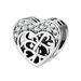 Women's Jewelry MAGIC CHARMS S925 Sterling Silver Hollow Plain Silver Beaded Love Heart Shaped String Bracelet Diy Accessories Beads_ipsvogv.com