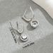 Korean Style Small Fresh Earrings For Women Niche High End Inlaid Zircon Design Earrings Versatile Forest Earrings_ipsvogv.com