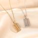 New Micro Inlaid Diamond Abacus Pendant Necklace For Women With Trendy Personality, Light Luxury, Internet Celebrity_ipsvogv.com