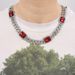 Hip Hop 4 15mm Colorful Jewelry Cuban Chain Full Diamond Personalized Hiphop Necklace_ipsvogv.com
