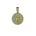 Hot Selling New Product Libra Disk Pendant Symbolizes The Principle Of Fairness Hip Hop Cuban Necklace 12 Constellations_ipsvogv.com