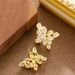 Korean Version Of New Exquisite Sweet Zircon Inlaid Butterfly With Full Diamonds, Feminine Temperament, Simple And_ipsvogv.com
