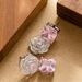 French Style Light Luxury Exquisite Inlaid Zircon Asymmetrical Camellia For Women With A Sense Of Luxury, Simple Silver_ipsvogv.com