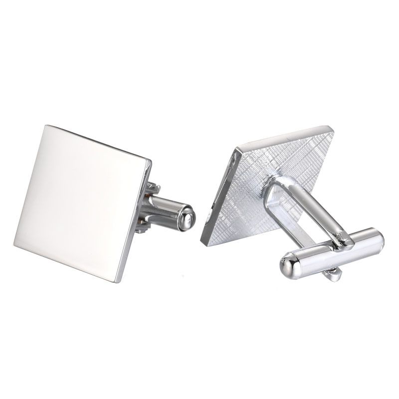 Men's French Cuff Studs Metal Square Cufflinks Shirt Accessories Hot Selling_ipsvogv.com