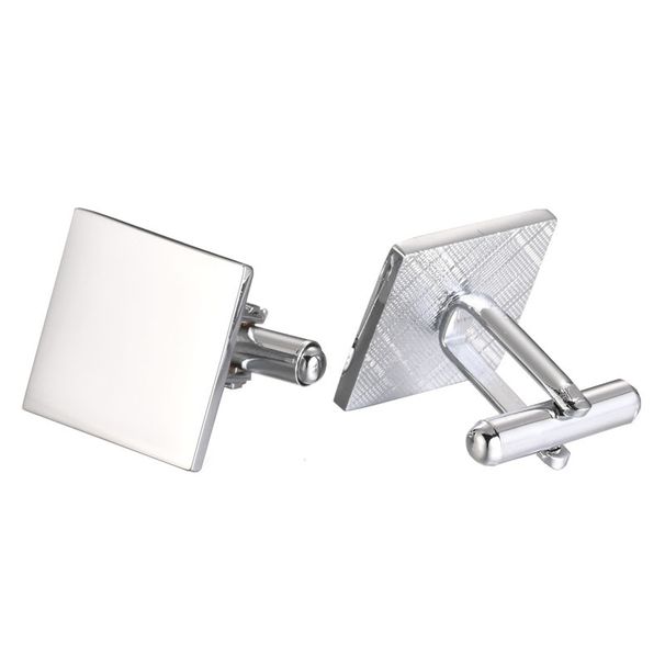 Men's French Cuff Studs Metal Square Cufflinks Shirt Accessories Hot Selling_ipsvogv.com