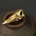 Bronze Antique Faceless Male Skeleton Ghost Necklace With Personalized Street Style Men's Pendant_ipsvogv.com
