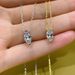 Cao Shi's New Horse Eye Necklace Features Simple Olive Shaped Layered Collarbone Chain, With A Light Luxury And_ipsvogv.com