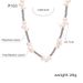 Korean Version Simple Exquisite Freshwater Pearl Necklace With A Feminine And High-end Feel, Titanium Steel Round Bead_ipsvogv.com