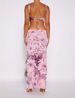 Women's Clothing Set Summer Sexy Printed Camisole + Tight Slit Irregular Long Skirt_ipsvogv.com