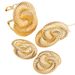 Simple Three-Dimensional Exaggerated Earrings Necklace Bracelet Set Women's Fashion Versatile Personality Jewelry_ipsvogv.com