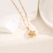New Titanium Steel Necklace Female Internet Celebrity Hollow Lucky Star Pendant Electroplated True Gold Non Fading_ipsvogv.com