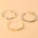 Jewelry Fashion Simple Personality Metal Chain Bracelet English Letters Multi Layer Hand Jewelry_ipsvogv.com